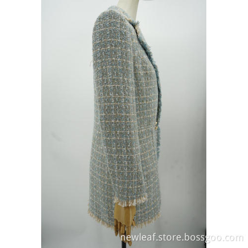 ladies turn down collar dress